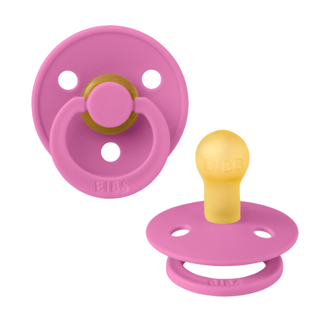 Bibs COLOUR snuð str 1 - Bubblegum