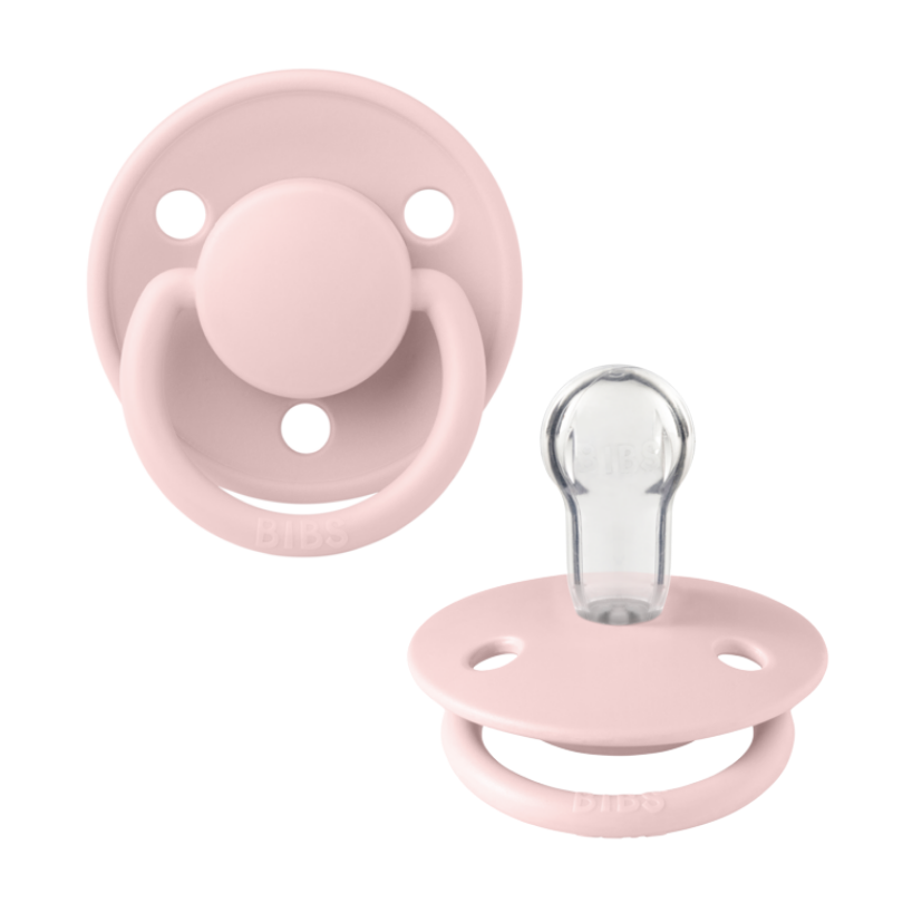 Bibs DE LUX merkt snuð One Size - Blossom