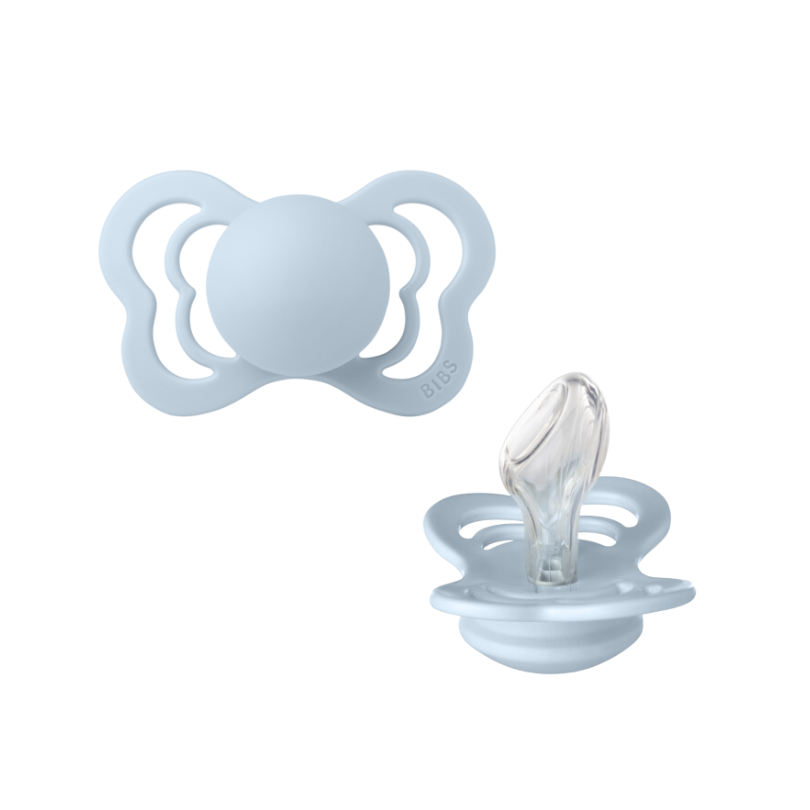 Bibs Couture merkt snuð str 2 - Baby Blue