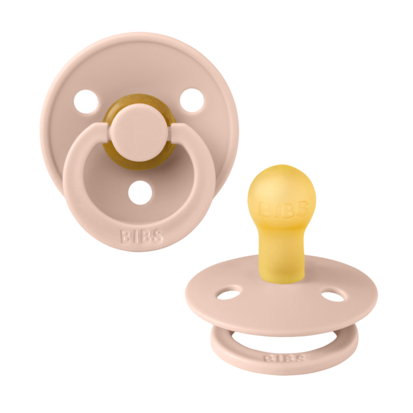 Bibs COLOUR snuð str 1 - Blush