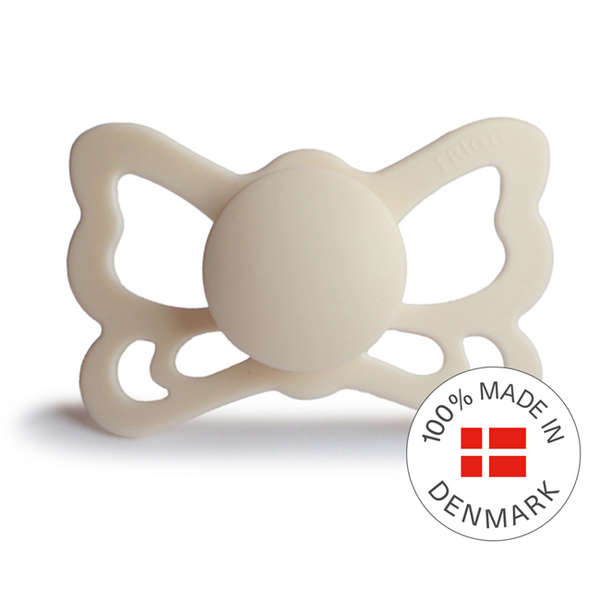 Frigg Butterfly snuð str 2 - Cream
