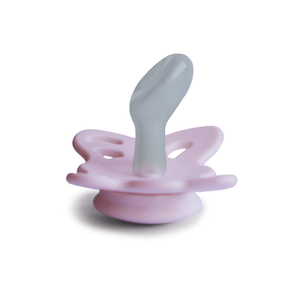 Frigg Butterfly merkt snuð str 1 -  Soft Lilac