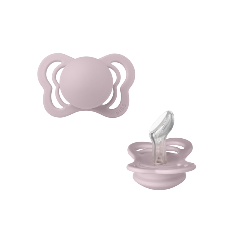 Bibs COUTURE snuð str 1 - Dusky Lilac