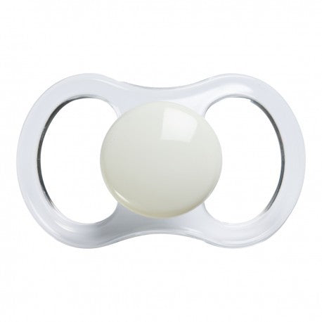 Esska HAPPY merkt snuð str 2 -  Transparent / White