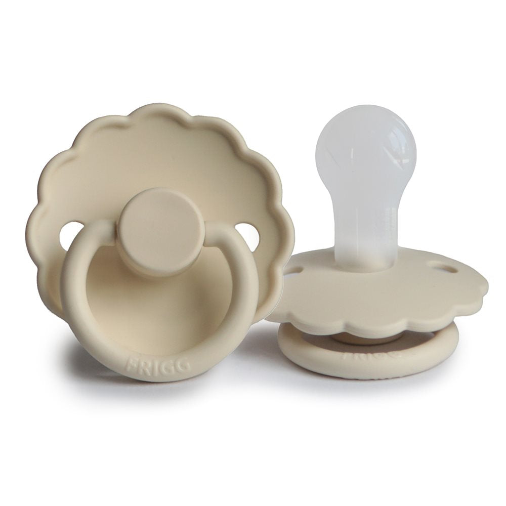 Frigg Daisy merkt snuð str 1 - Cream