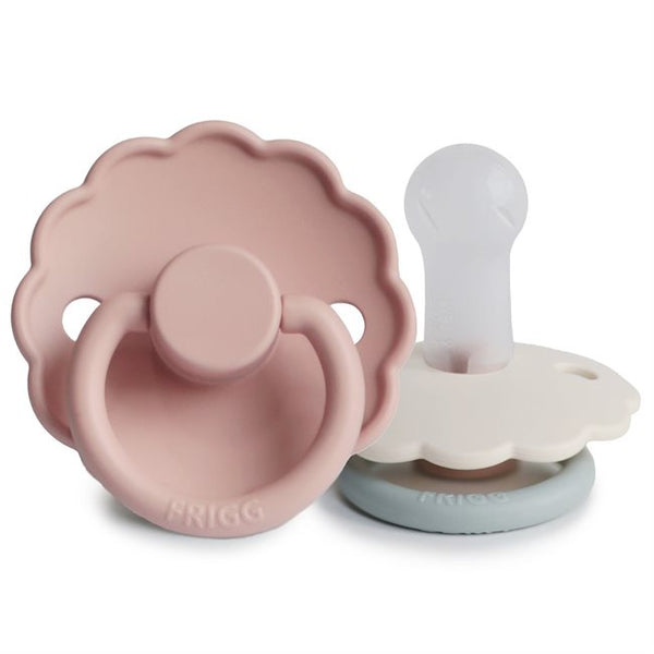 Frigg Daisy snuð str 2 - Blush/Cotton Candy 2stk