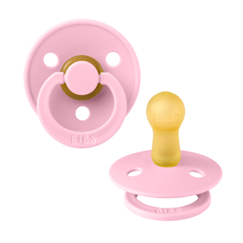 Bibs COLOUR merkt snuð str 2 - Baby Pink